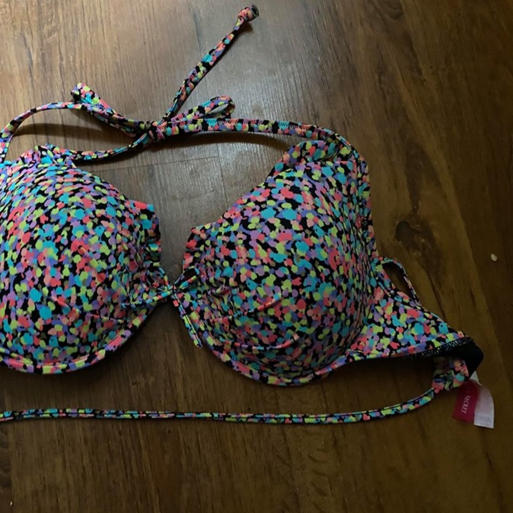 Victoria Secret 34DD Beautiful Swim Top PINK VS